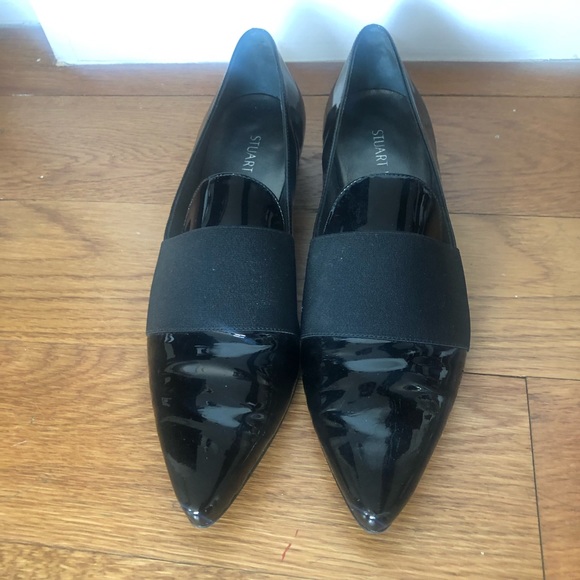 Worn Once Stuart Weitzman Patent Slip-On Loafer - Picture 3 of 5